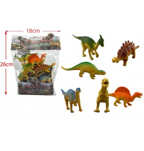 SET 6 DINOSAURES ASSORTIS...
