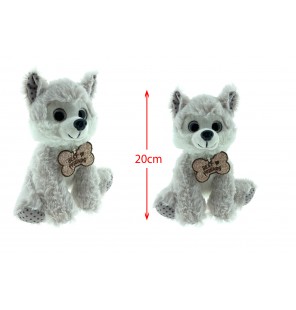 PELUCHE HUSKY PLUCHON TAILLE 2