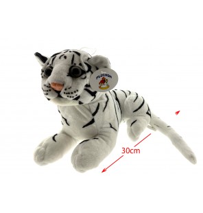 PELUCHE TIGRE BLANC PLUCHON...