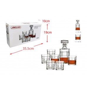 SET WHISKY 7 PCS