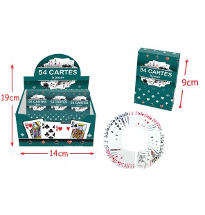 JEUX 54 CARTES à JOUER