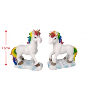 LICORNE ARC EN CIEL RESINE...