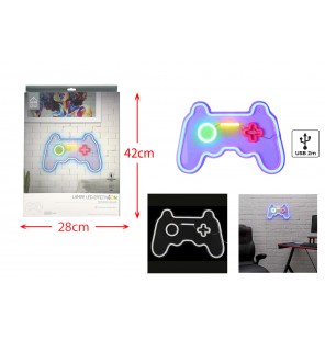 LAMPE EFFET NEON MANETTE USB