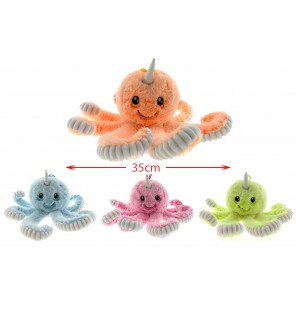PELUCHE POULPE 4 COLORIS...