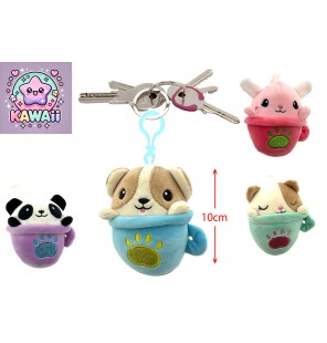 PORTE CLE PELUCHE ANIMAL...