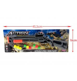 SET PISTOLET BALLES ET...