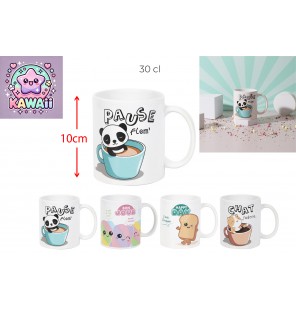 MUG CERAMIQUE KAWAII 30CL 4...