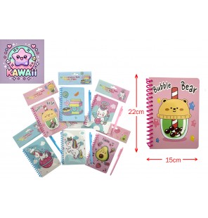 SET CARNET KAWAII 6 ASSORTIS