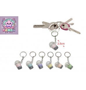 PORTE CLE BUBBLE TEA KAWAII...