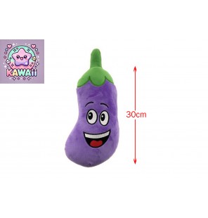 PELUCHE AUBERGINE KAWAII...