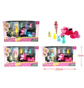SET POUPEE 2 ASSORTIS...