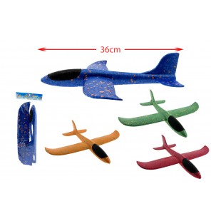 AVION POLYSTYRÈNE 4 COLORIS