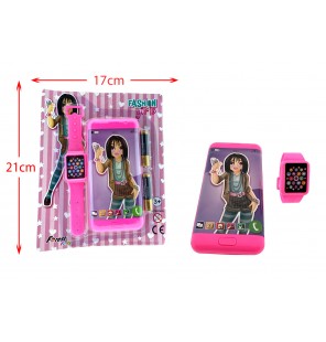 SET TELEPHONE AVEC MONTRE...