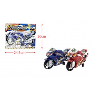 MOTO 2 COLORIS FOREST TOYS