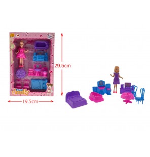 SET POUPEE MEUBLES 2...