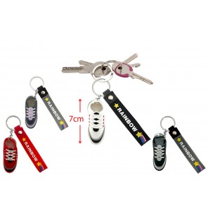 PORTE CLE BASKET 4 COLORIS