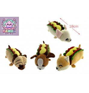 PELUCHE HOT DOG CHIEN...