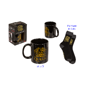 BOITE CADEAU QUEEN MUG ET...