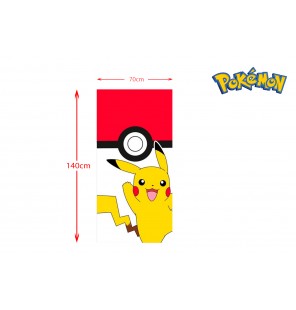 SERVIETTE DE PLAGE POKEMON