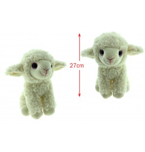 PELUCHE BREBIS ASSISE...