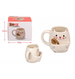 BOITE CADEAU MUG CHAT...