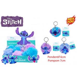 PORTE CLE STITCH POMPON 3...