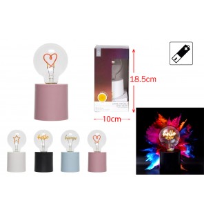 LAMPE AMPOULE EFFET NEON 4...