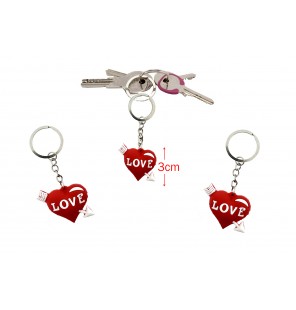 PORTE CLE COEUR LOVE