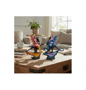 STATUE FEE DRAGON PIERRE 2...