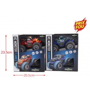 MONSTER TRUCKS R/C 2 COLORIS